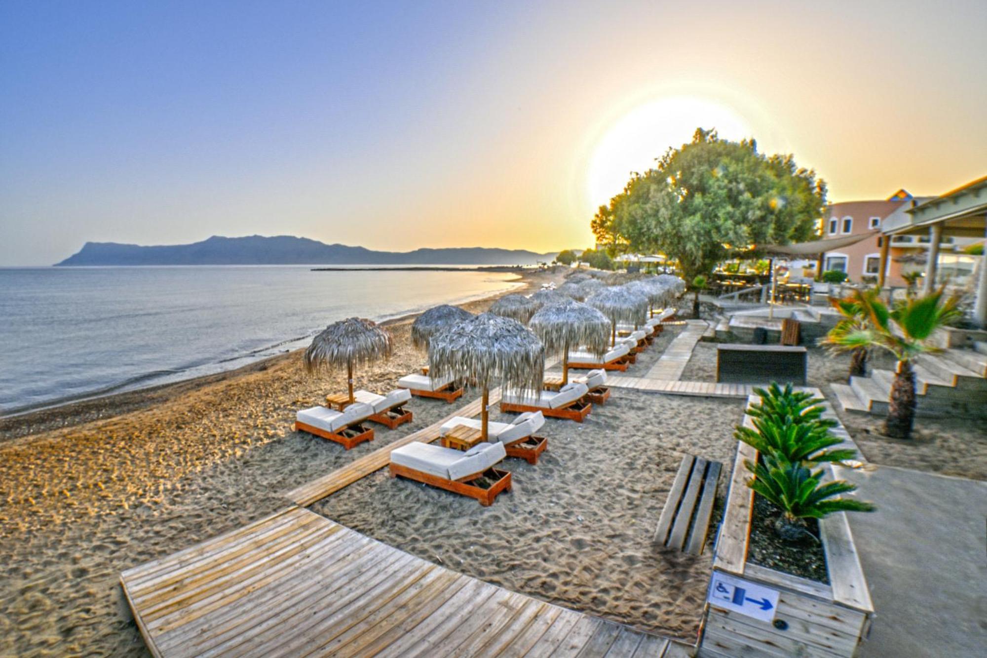 Maria Beach Hotel Kissamos Luaran gambar