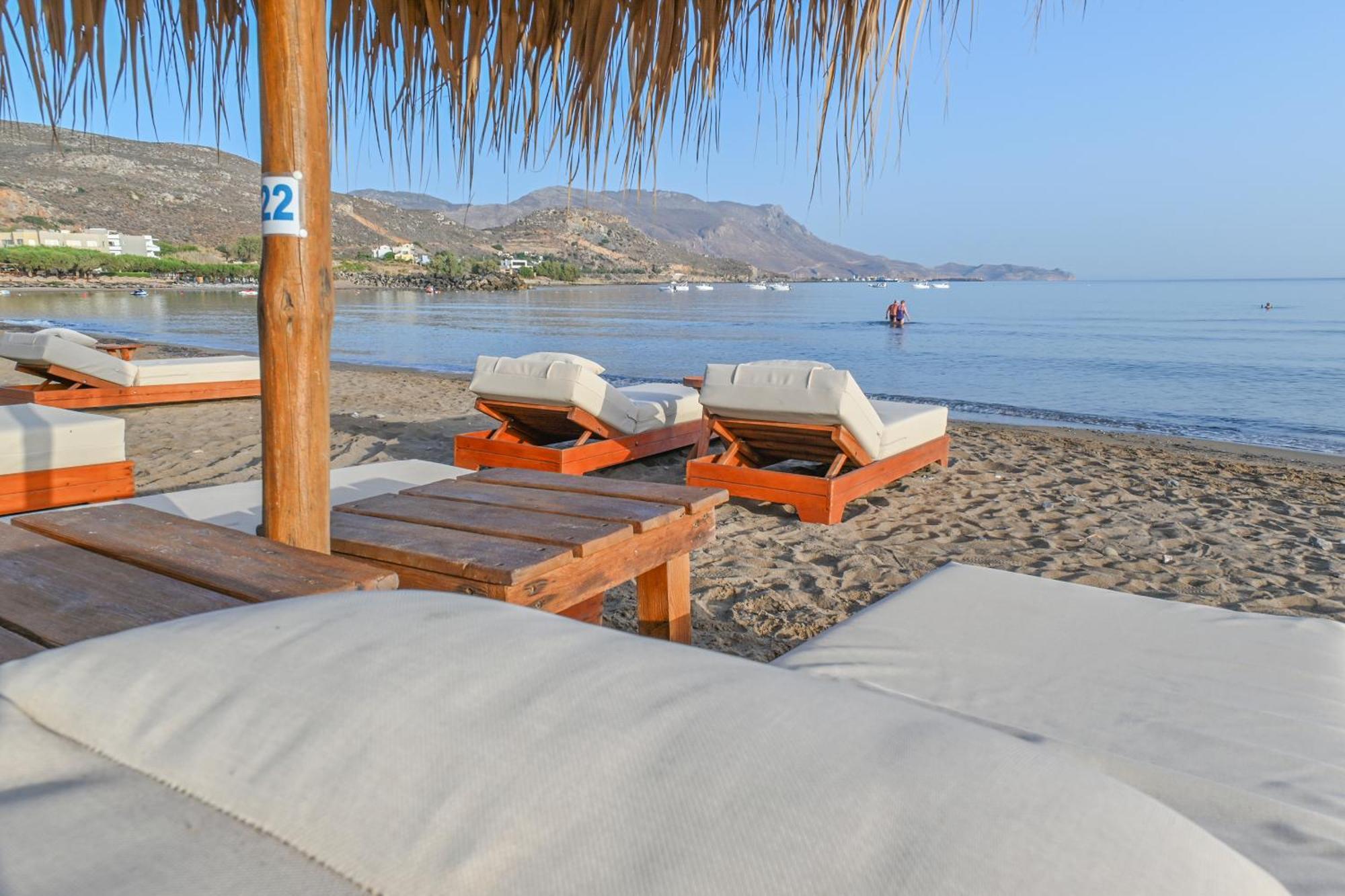 Maria Beach Hotel Kissamos Luaran gambar