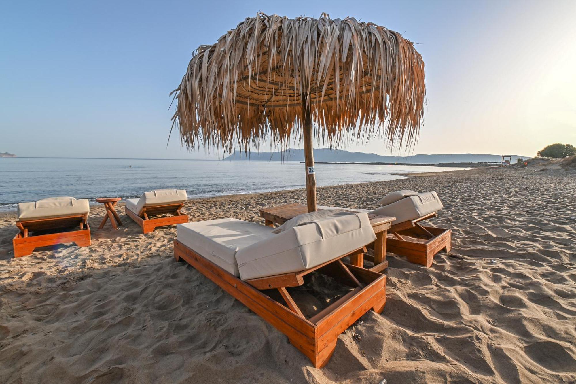 Maria Beach Hotel Kissamos Luaran gambar